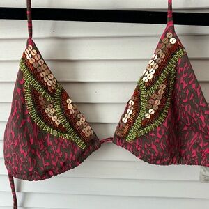 VICTORIA’S SECRET Beaded Bikini Top